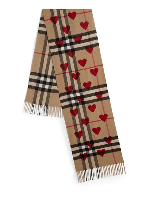 burberry heart print cashmere scarf|Burberry cashmere scarf review.